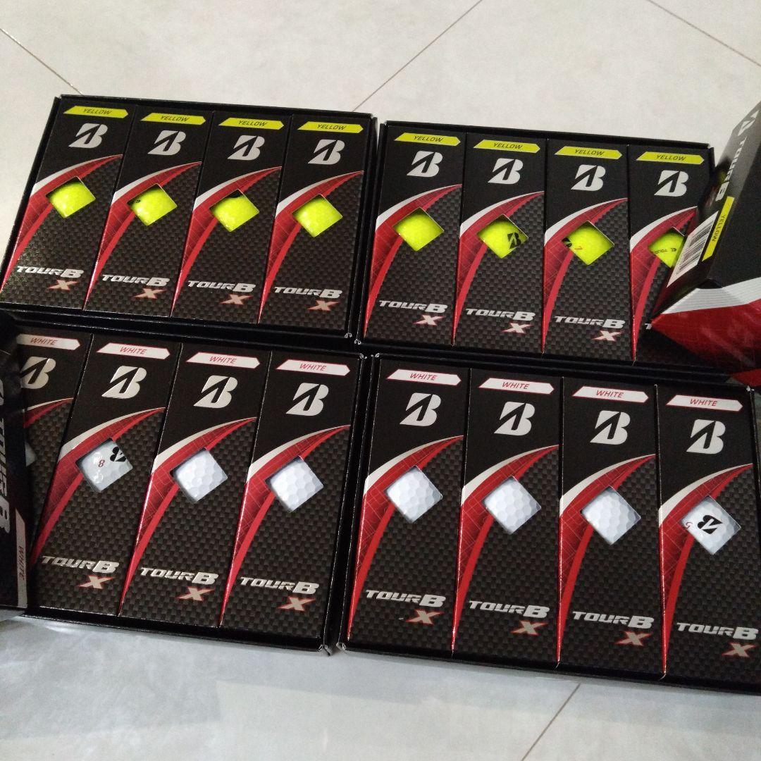 ★ブリヂストン★新品未使用品♪ TOUR B X ゴルフボール ４箱セット