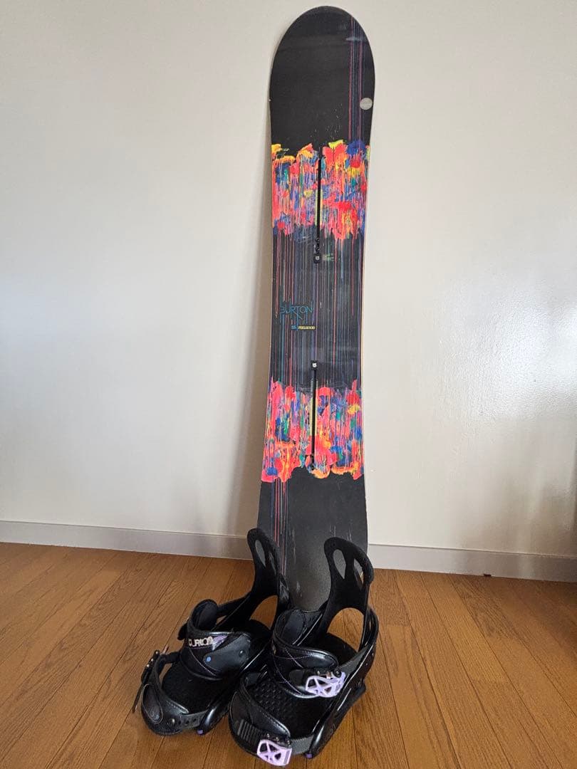 Burton スノーボードとビンディングセット