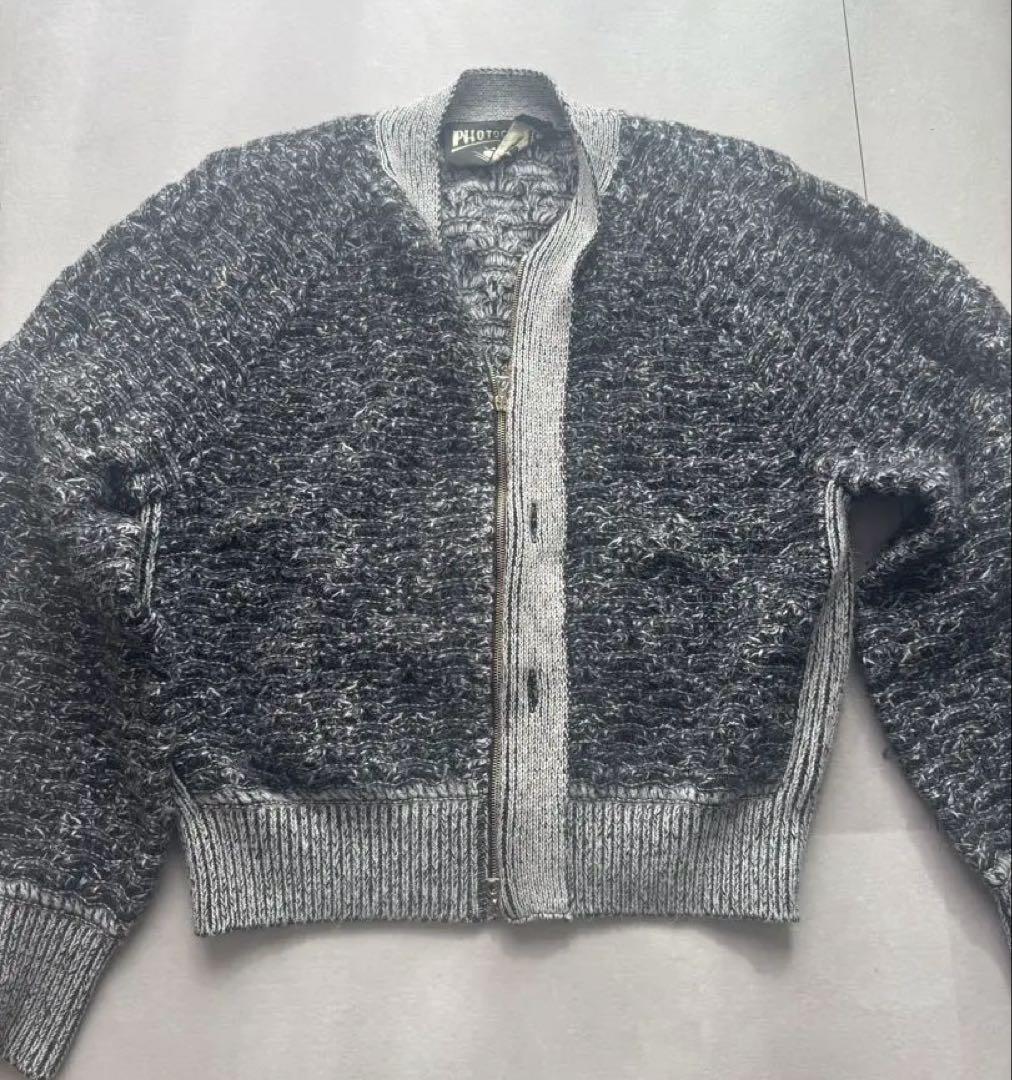 PHOTOCOPIEU グレーカーディガン