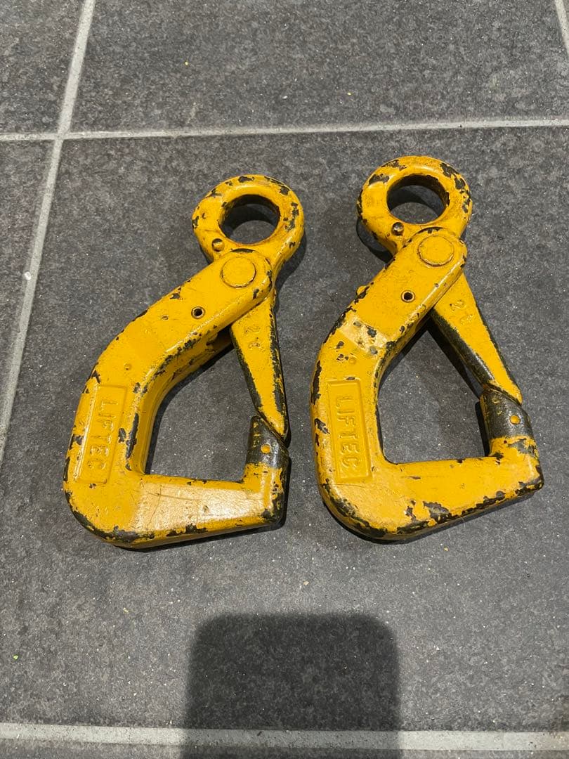 リフテック　ラッチロック　フランジ吊りフック　2.0t   2個セット