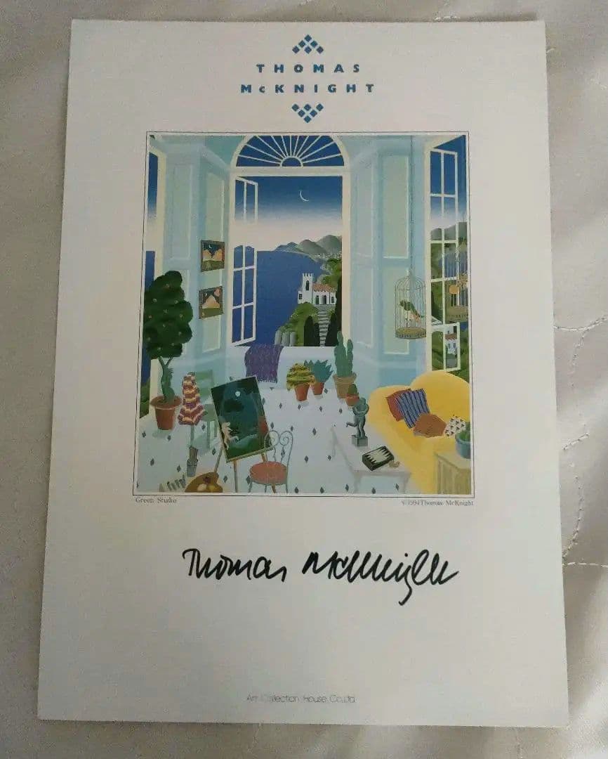 トーマス・マックナイト直筆サイン