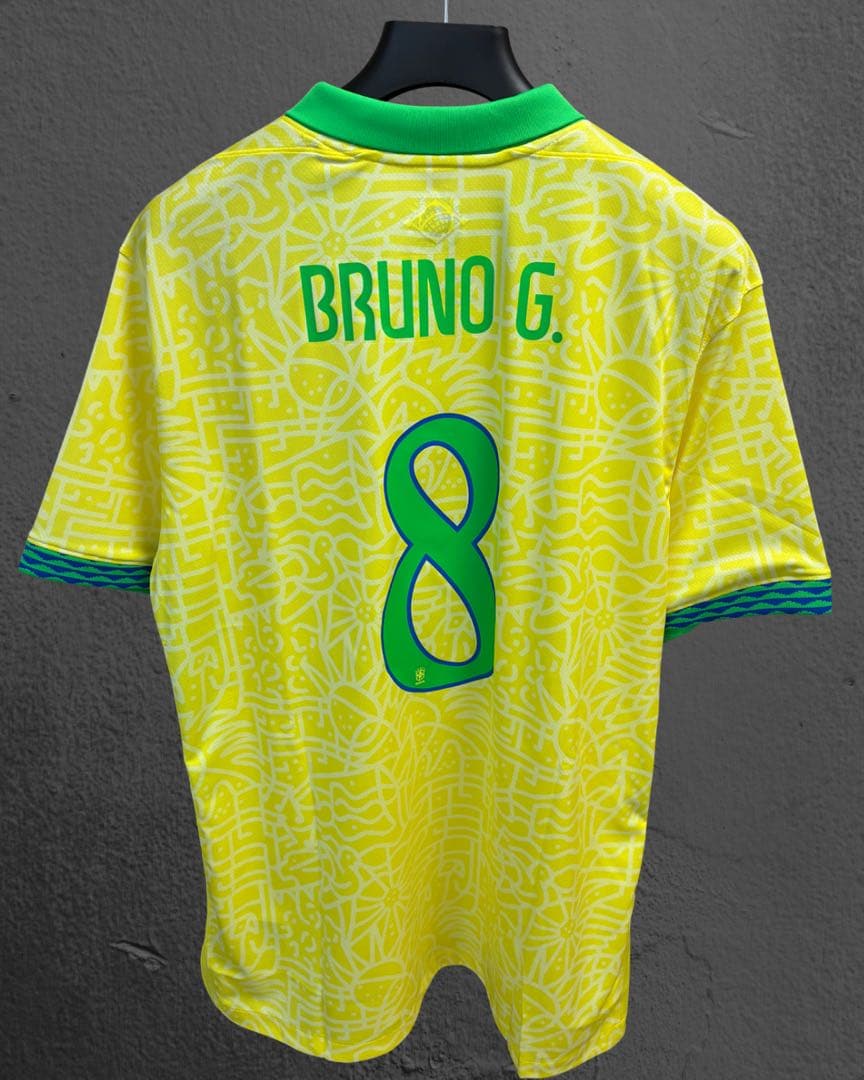 新品【レプリカ】2024｜ブラジル代表｜BRUNO G.｜アメリカXLサイズ