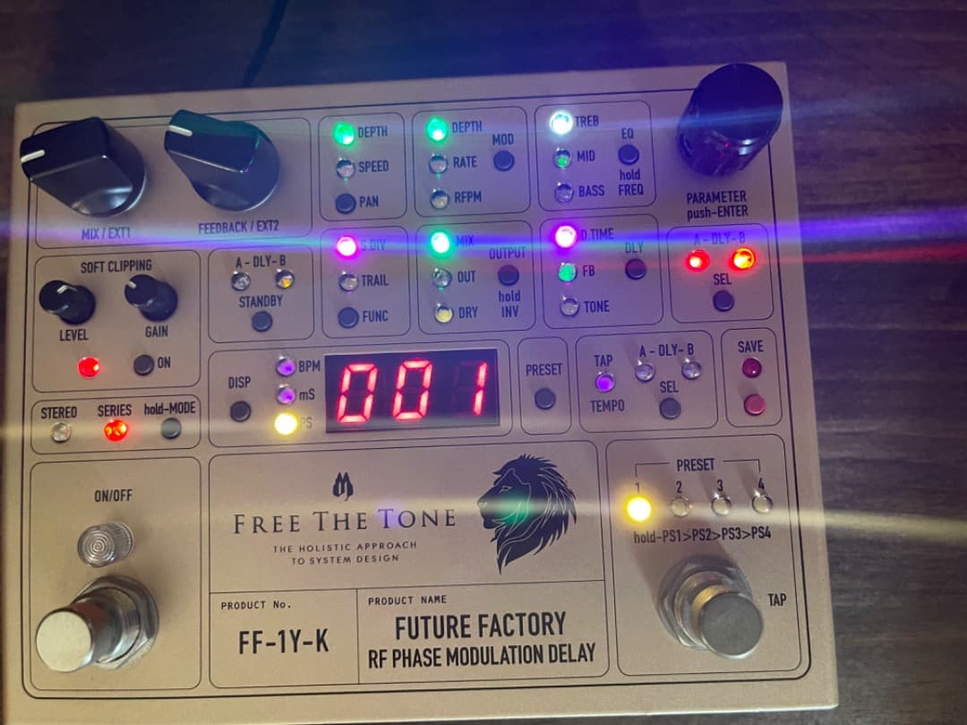 ギター FREE THE TONE FUTURE FACTORY FF-1Y-K