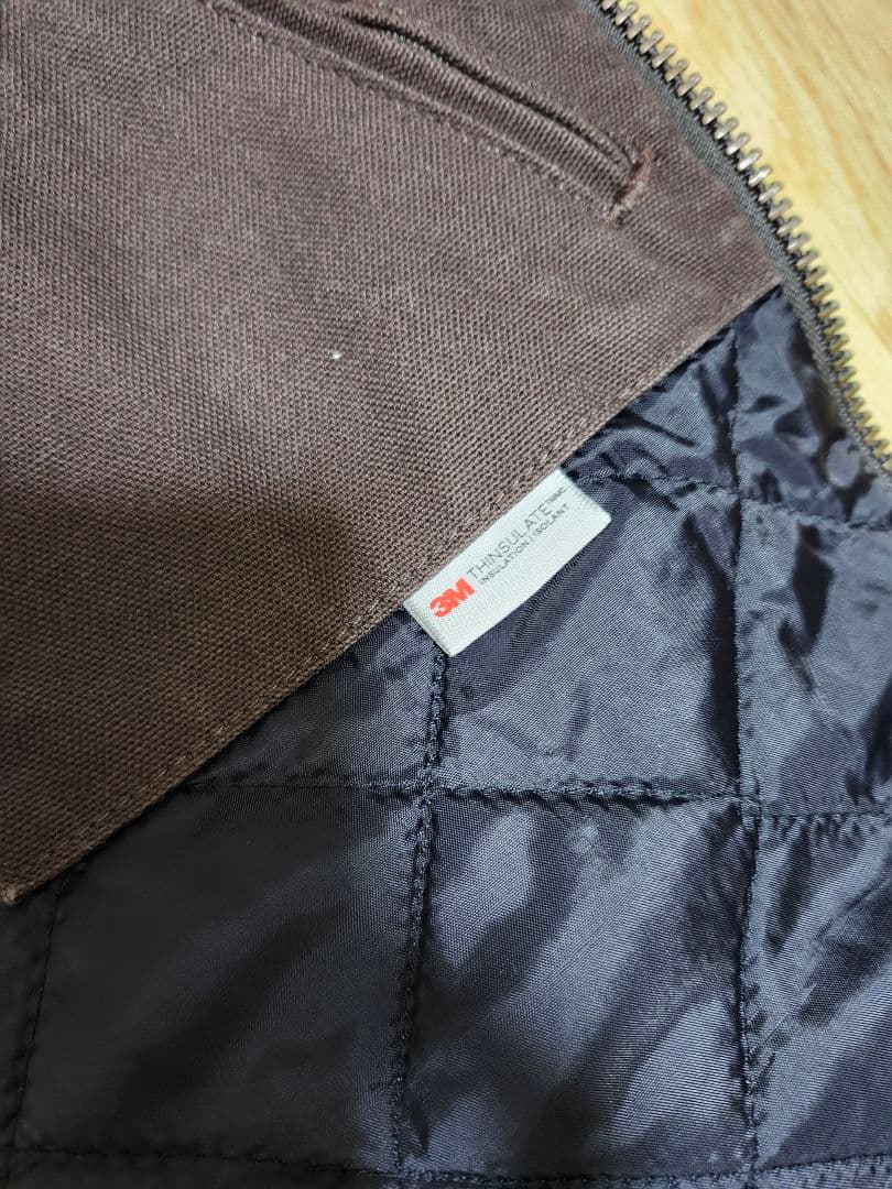 Carhartt 　カーハート　ブラウン ダックベスト