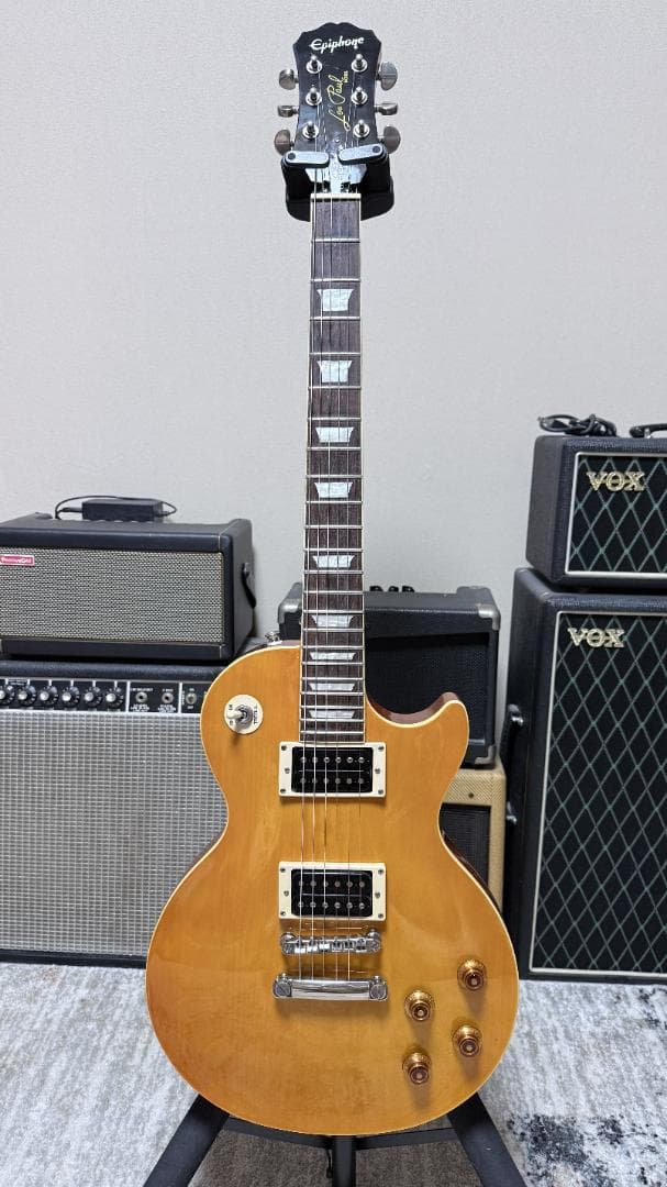 ギター Epiphone Les Paul Classic Plaintop LEMON