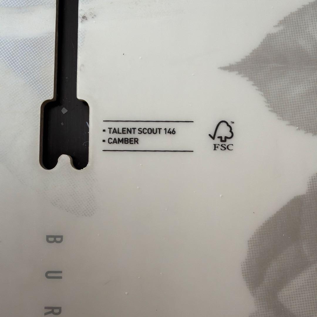 Burton レディースボード TALENT SCOUT146 キャンバー