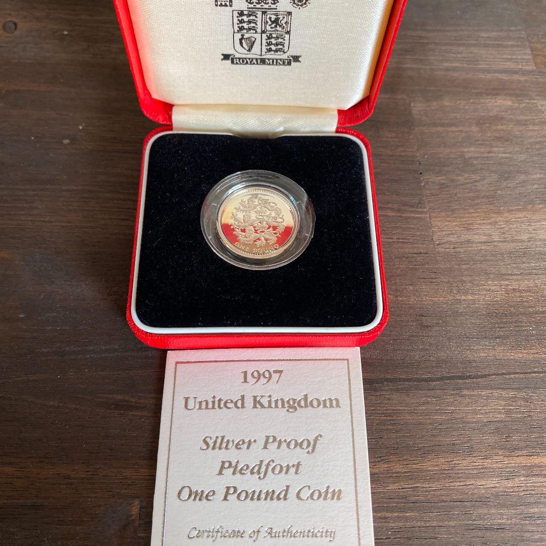 イギリス　1ポンド ピエフォー　1997年
