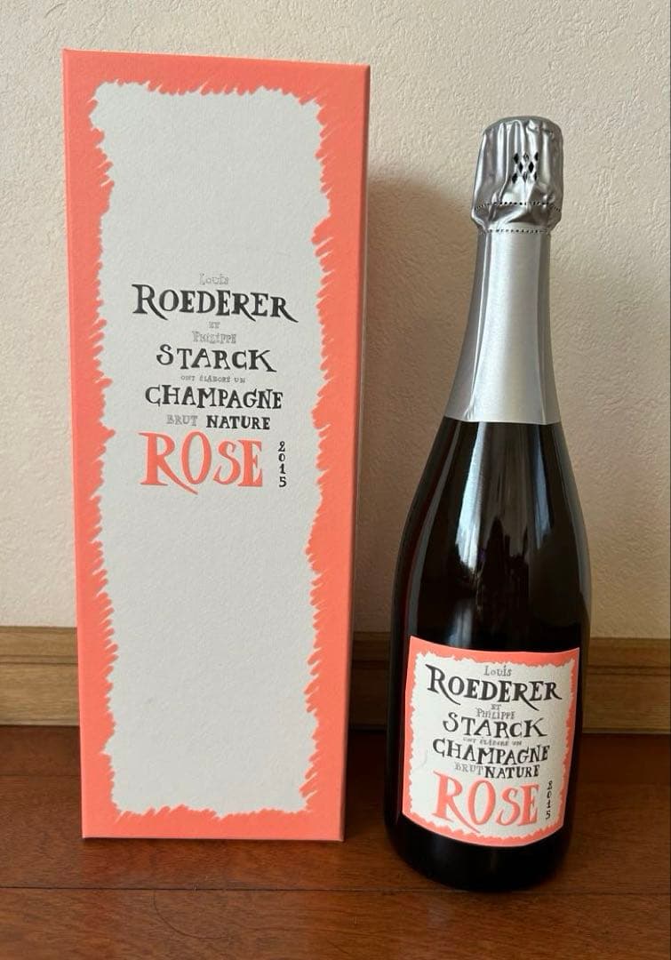 [箱付き]ルイ ロデレール ブリュット ナチュール ロゼ フィリップ・スタルク