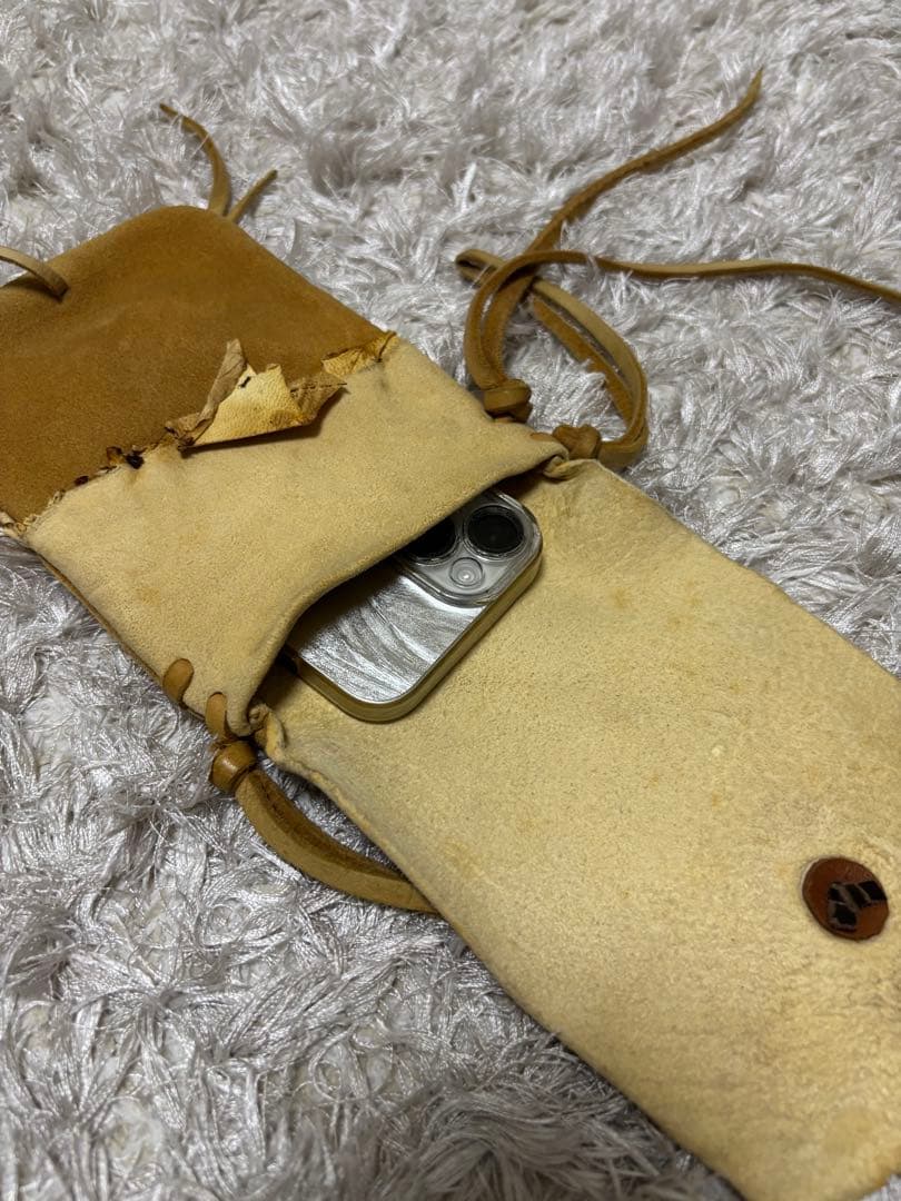 メディスンバッグ コンチョ ベルトポーチ 本革 ハンドメイド 日本製