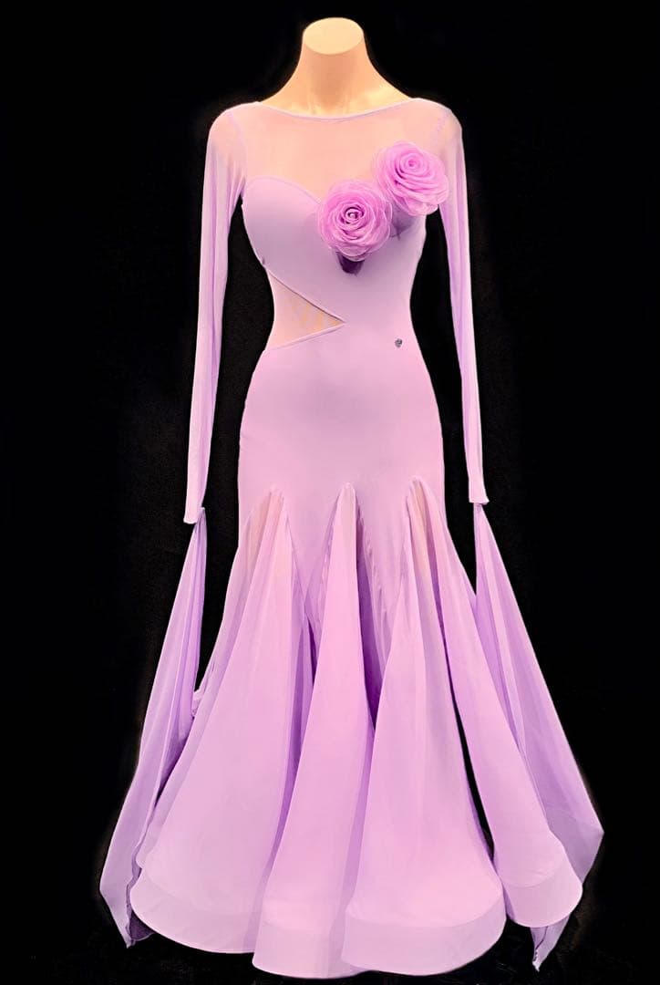 社交ダンス　ドレス　ワンピース