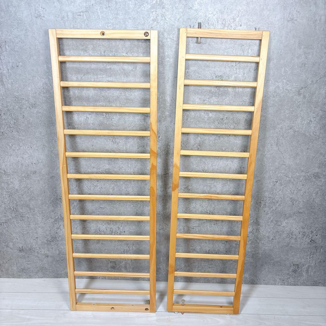 【状態良好】大和屋 yamatoyaトール Wオープン ベビーベッド ナチュラル