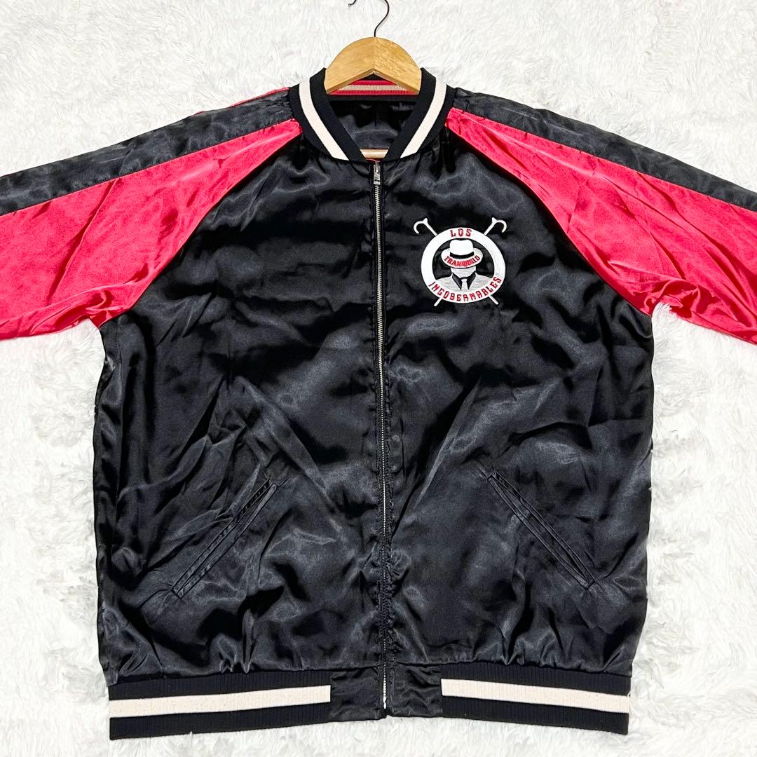 【未使用】ロス・インゴべルナブレス・デ・ハポン リバーシブル　スカジャン　XXL