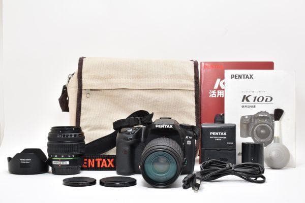 ★極上品★付属品多数★ ペンタックス K10D ダブルレンズセット #715