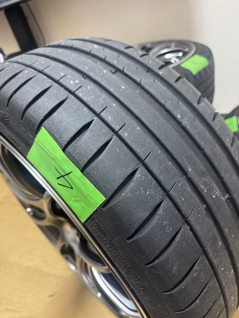 ADVAN racing RZⅡ17インチ7.5J+35PCD984H アバルト