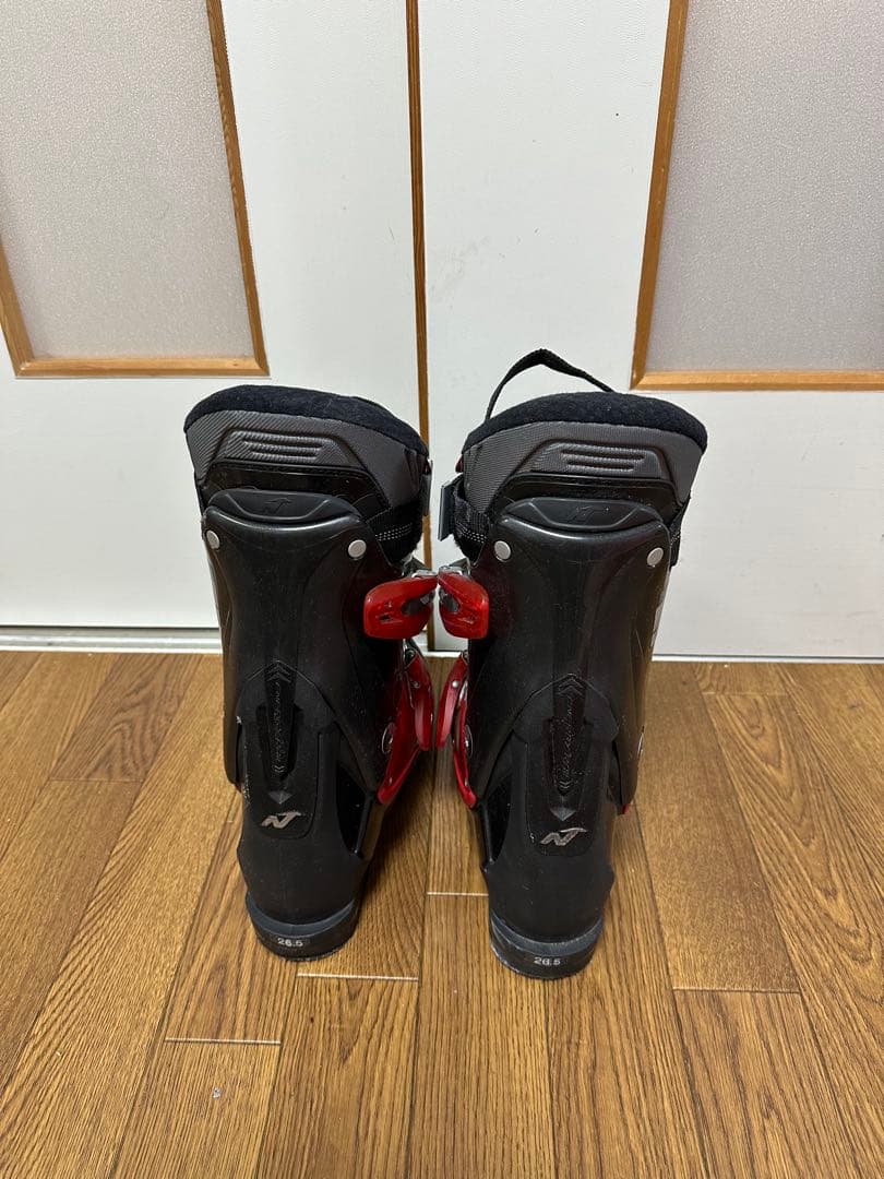 3セットHEAD スキー板158cm,ブーツ26.5cm,ストック105cm