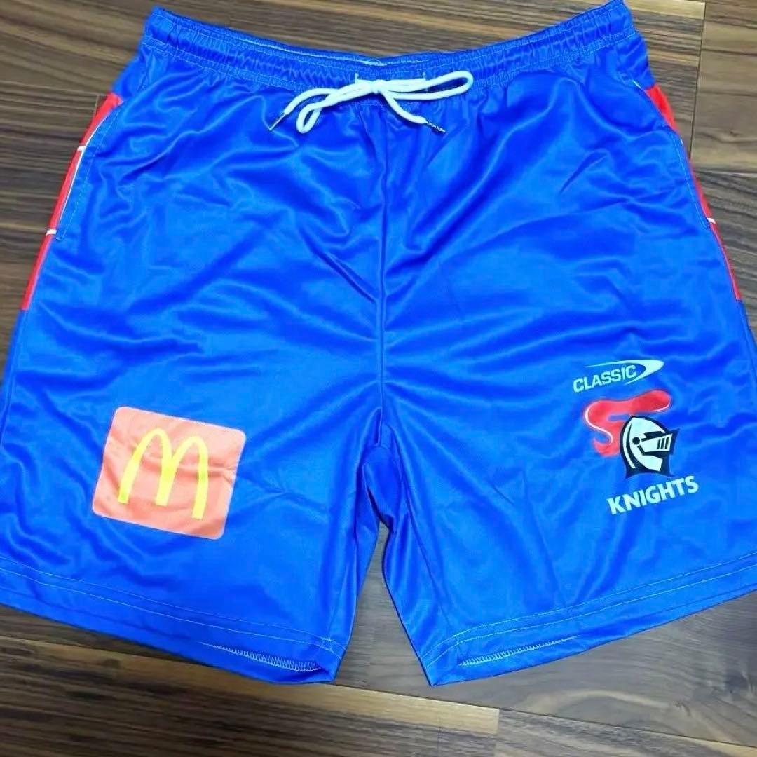 ⭐︎ゲームパンツ　ハーフパンツ　ショートパンツ　クラブ　海外ユニフォーム　青