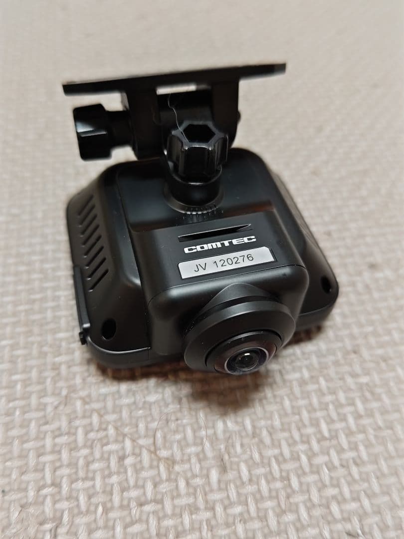 COMTEC ZDR 037 前後カメラ360°タイプドラレコ配線付き