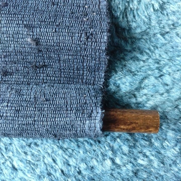 裂織り敷物⭐︎タペストリー⭐︎阪急梅田本店「全国匠の技展」購入品作品名「銀河」