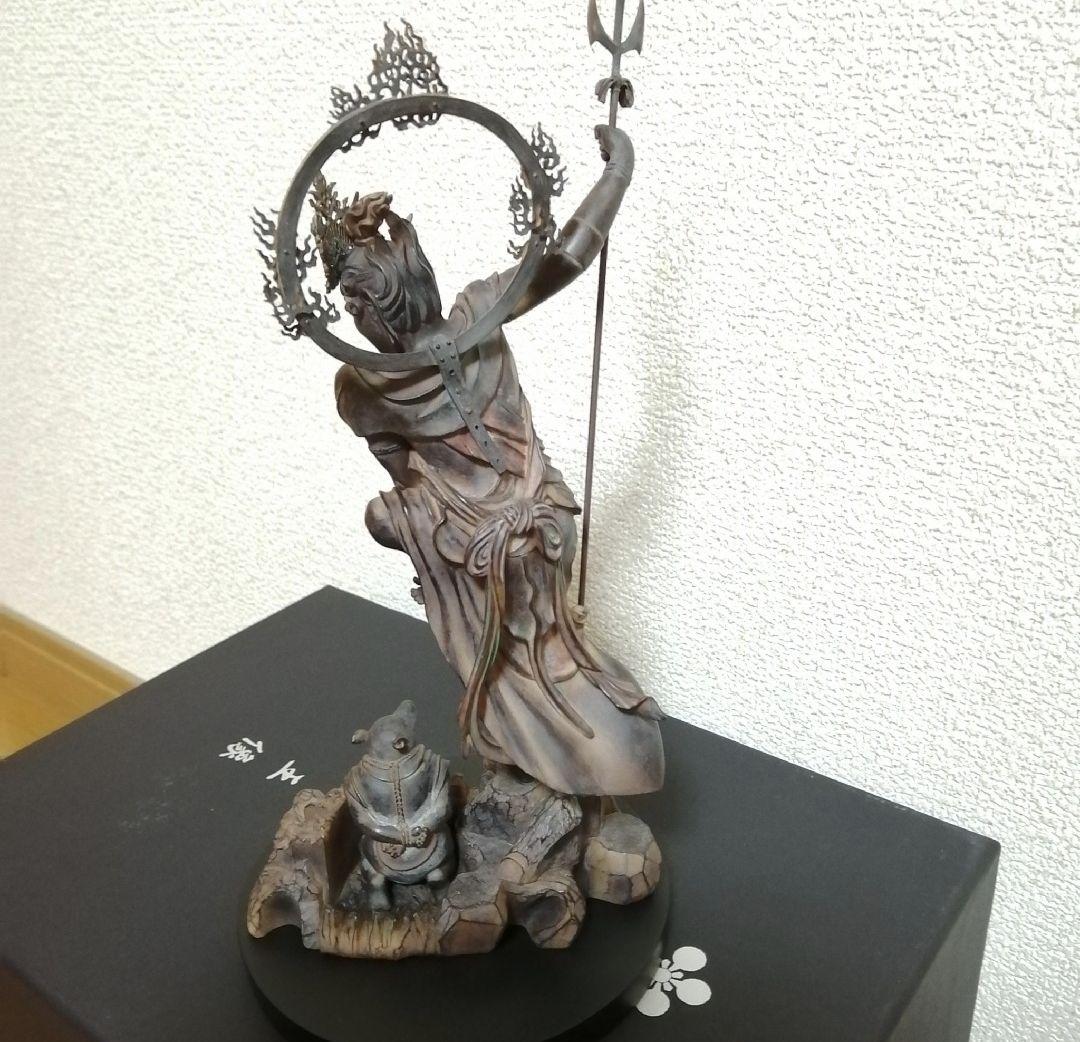 新品■烏枢沙摩明王像（トイレの神様）鑑賞用仏像フィギュア　検イスム