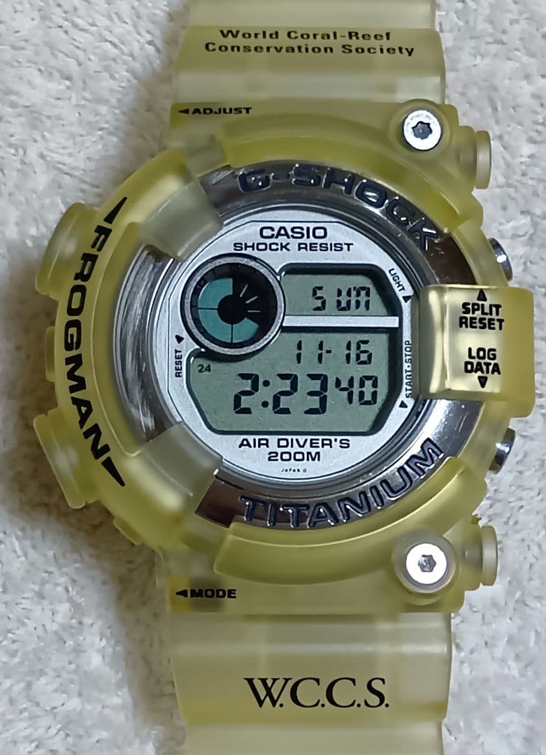 フロッグマン DW−8201WC G−SHOCK W.C.C.S