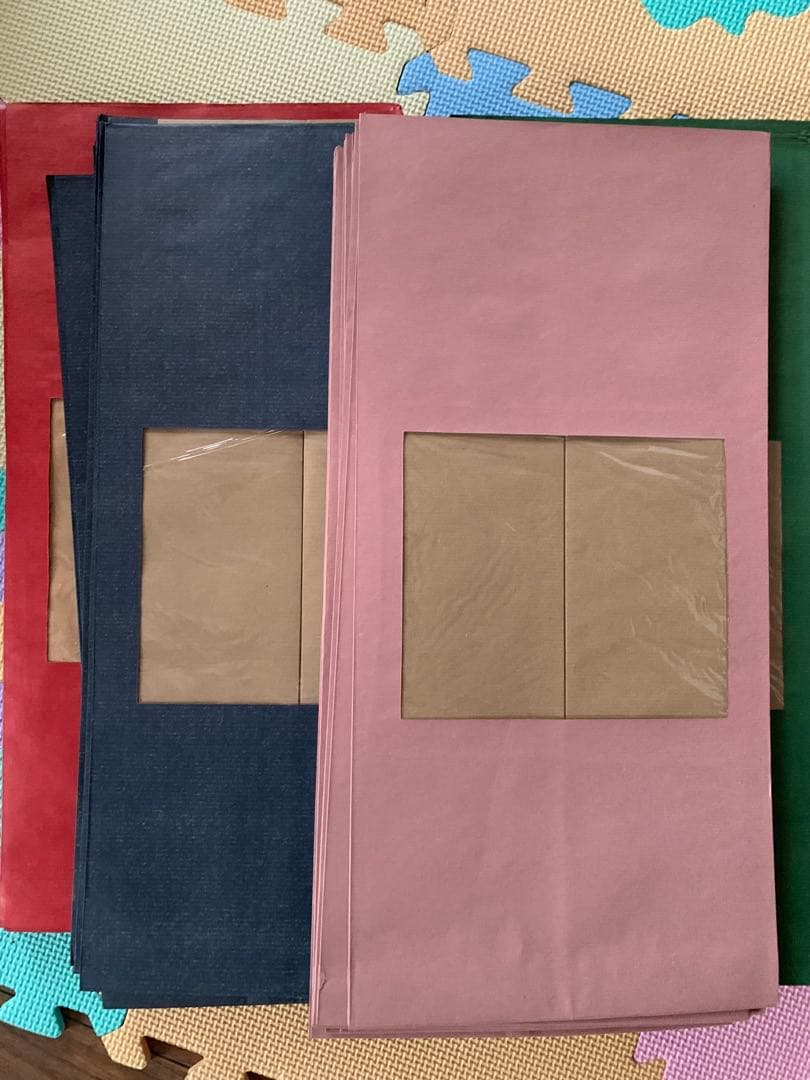 海外紙物　巨大　Made in Albany　ラッピング袋　4種　40枚