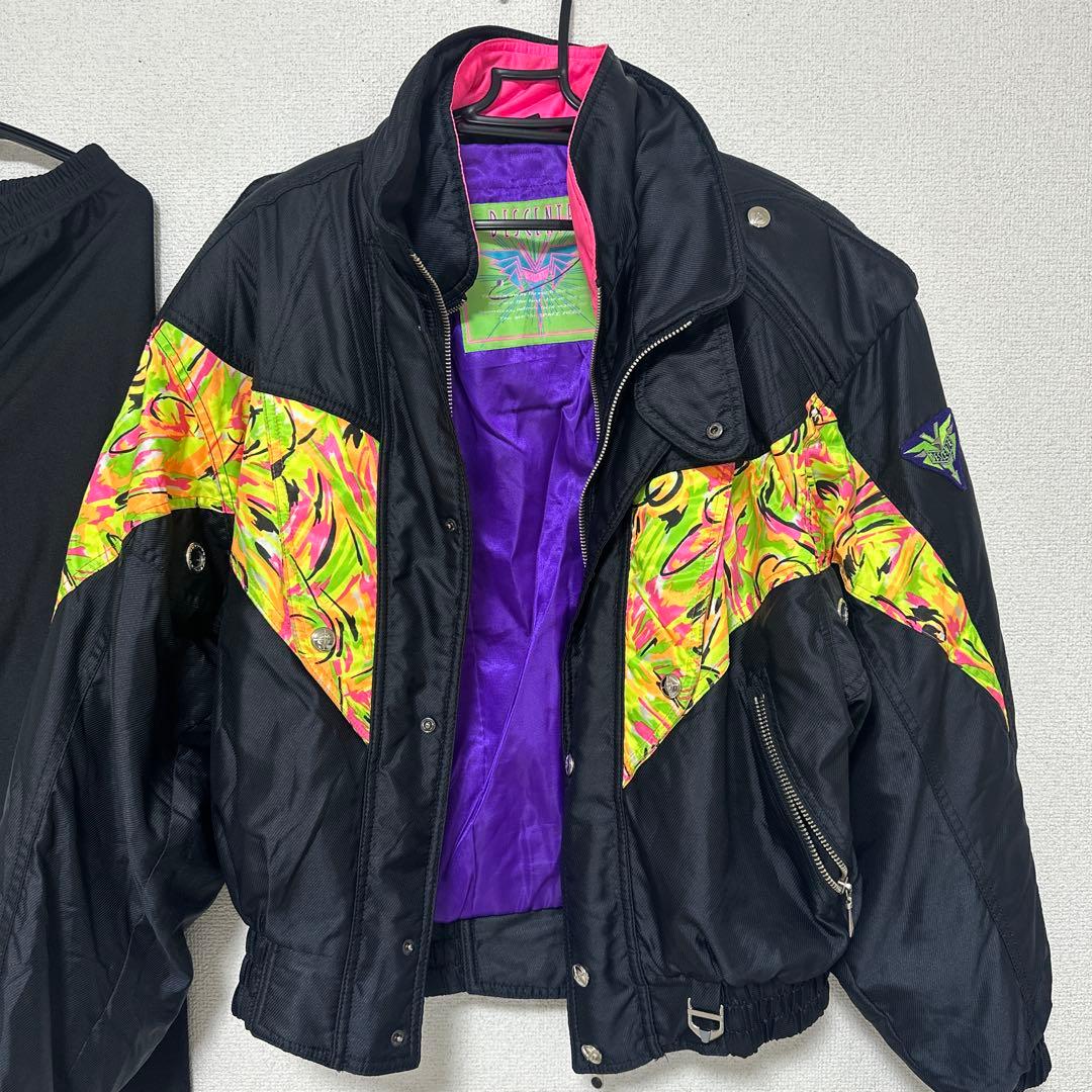 限定価格‼️ ヴィンテージ デサント ブルゾン ナイロンジャケット スキーウェア