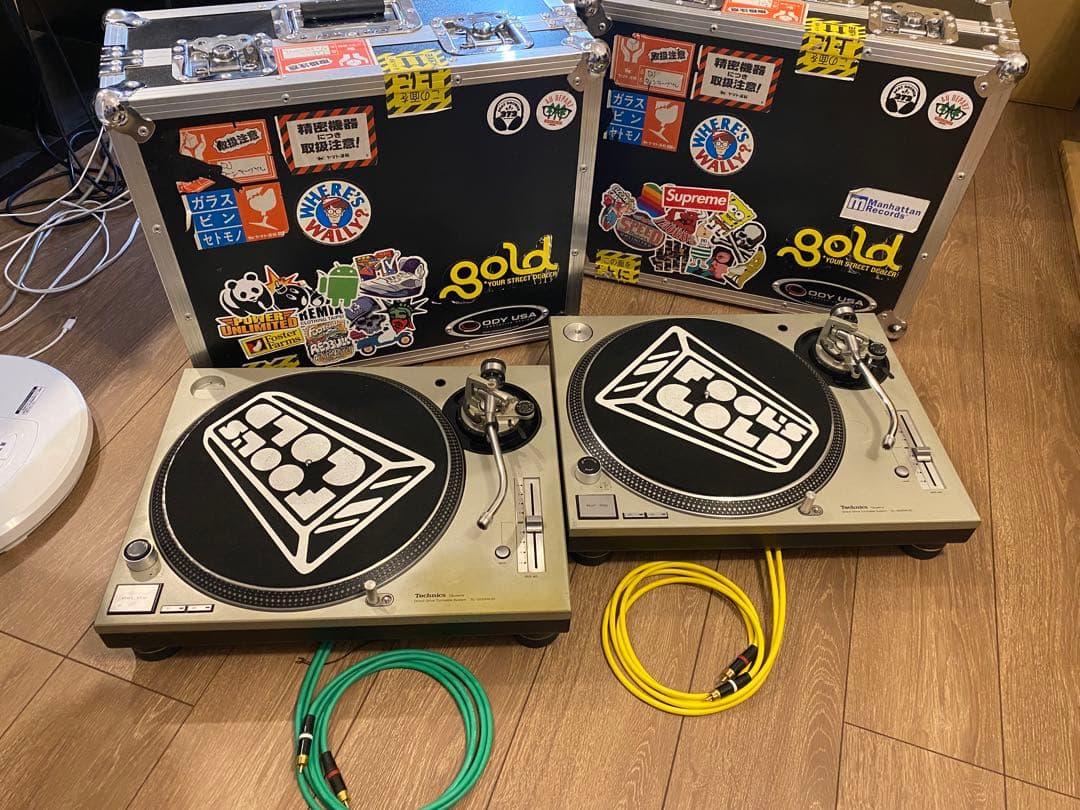 Technics SL-1200 MK3D ターンテーブル ハードケース付き