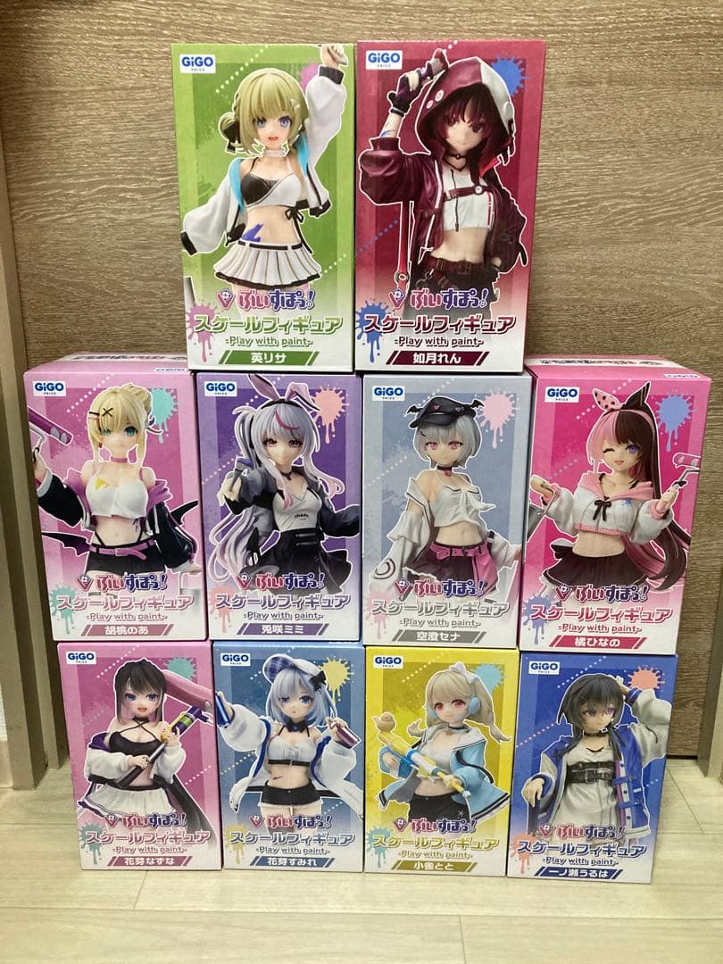 ぶいすぽ　スケールフィギュア　まとめ売り　セット
