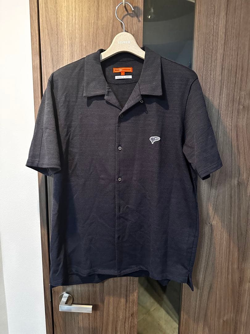 【新品未使用】BEAMS GOLF ネイビー L シャツ