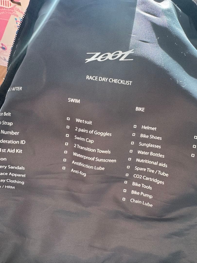 【値下げ】zoot トライアスロン　リュック　未使用