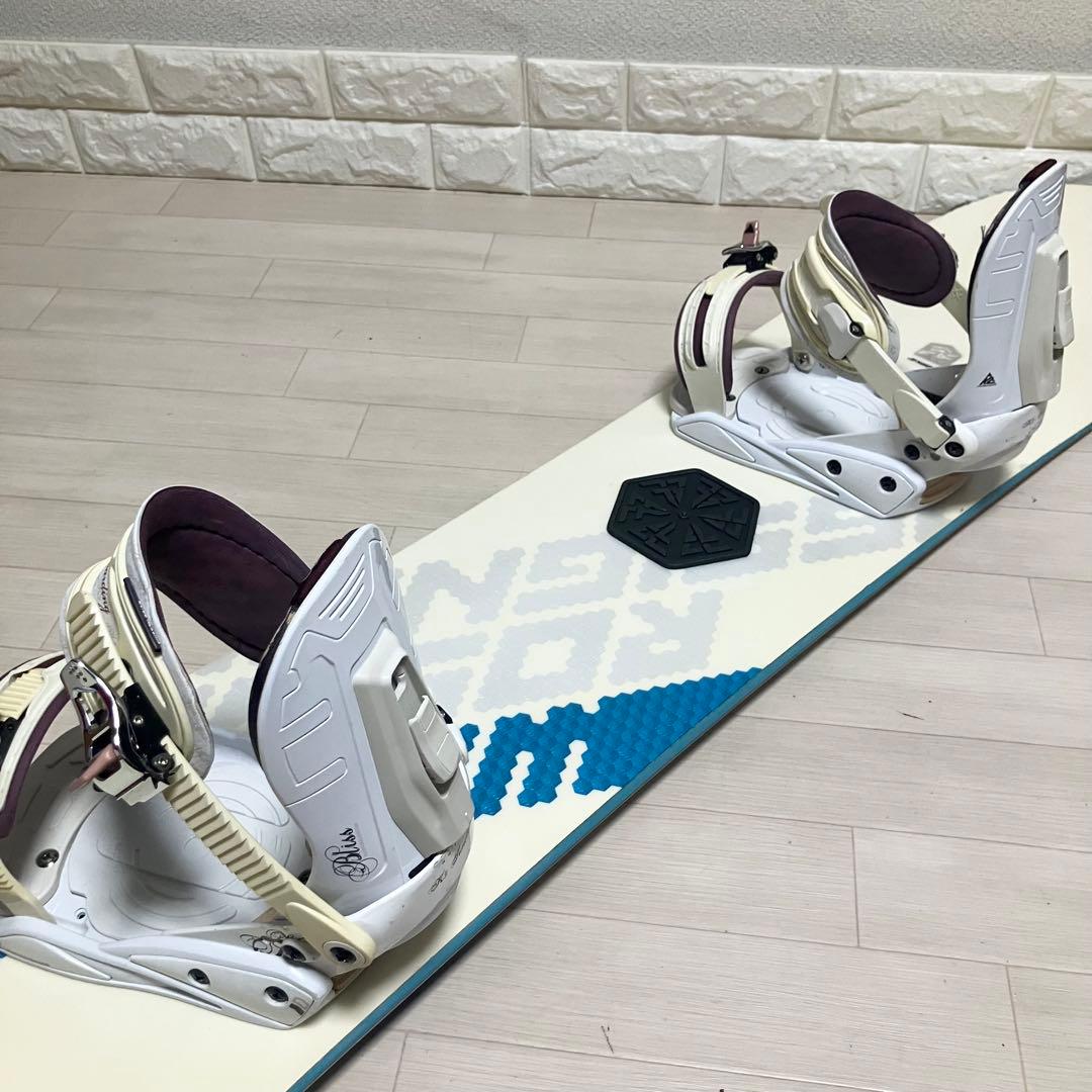 バック付/ROSSHGNORL RSロシニョール スノーボード157/バインL