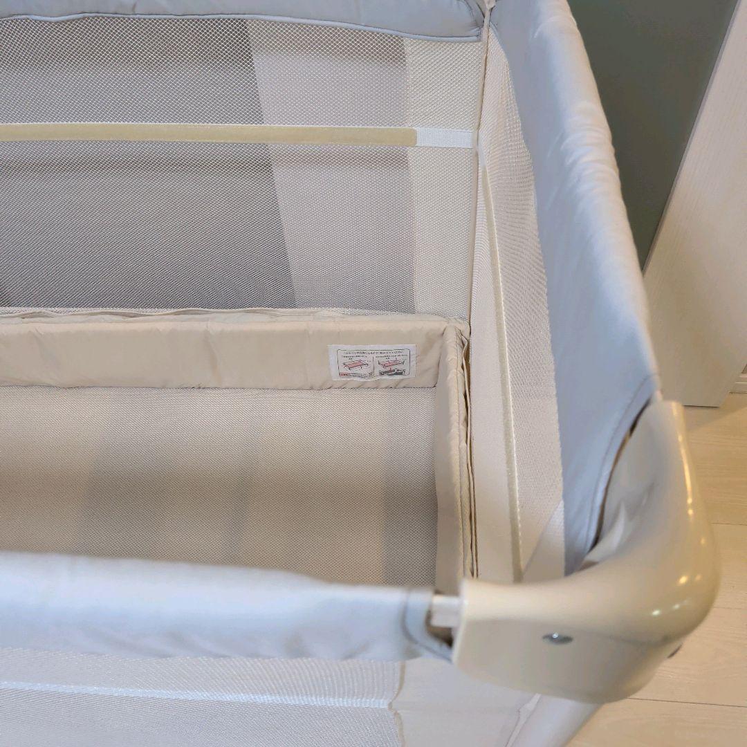 【美品】Aprica アップリカ ココネルエアー AB 折りたたみ ベビーベッド