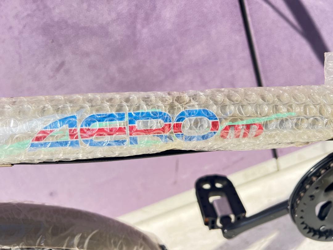 AERO折りたたみ自転車 ホワイト 小径