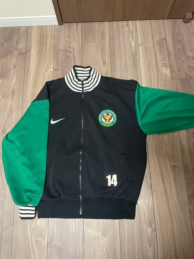 Nike Verdyジャージ ブラック/グリーン 14