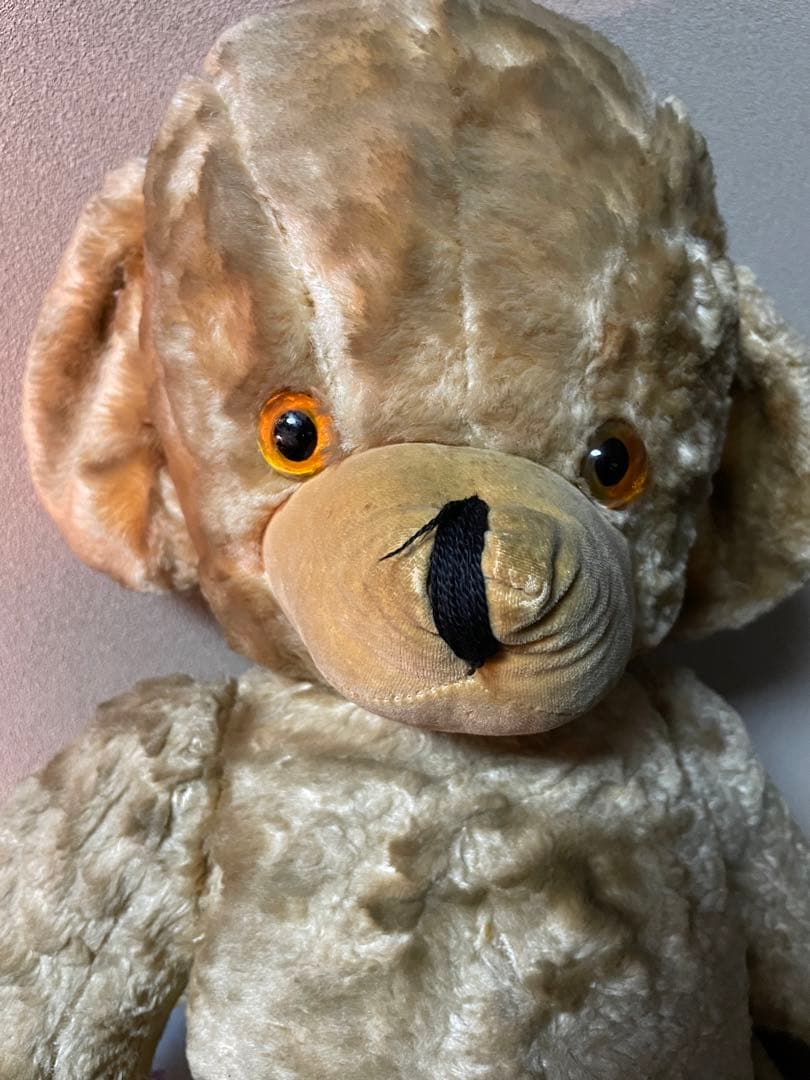 大きなビンテージ チーキー REG チーキーベア テディベア ビンテージ