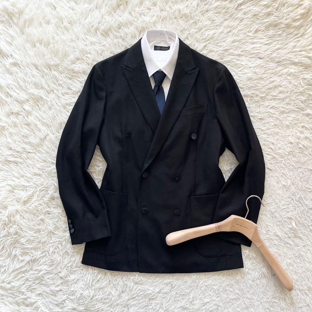 <美品>BOGLIOLI dover ダブル ウール ジャケット サイズ46