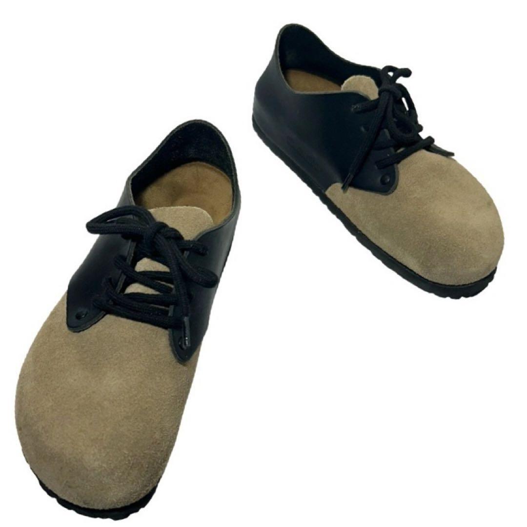 BIRKENSTOCK モカシン メイン　バイカラー　23cm