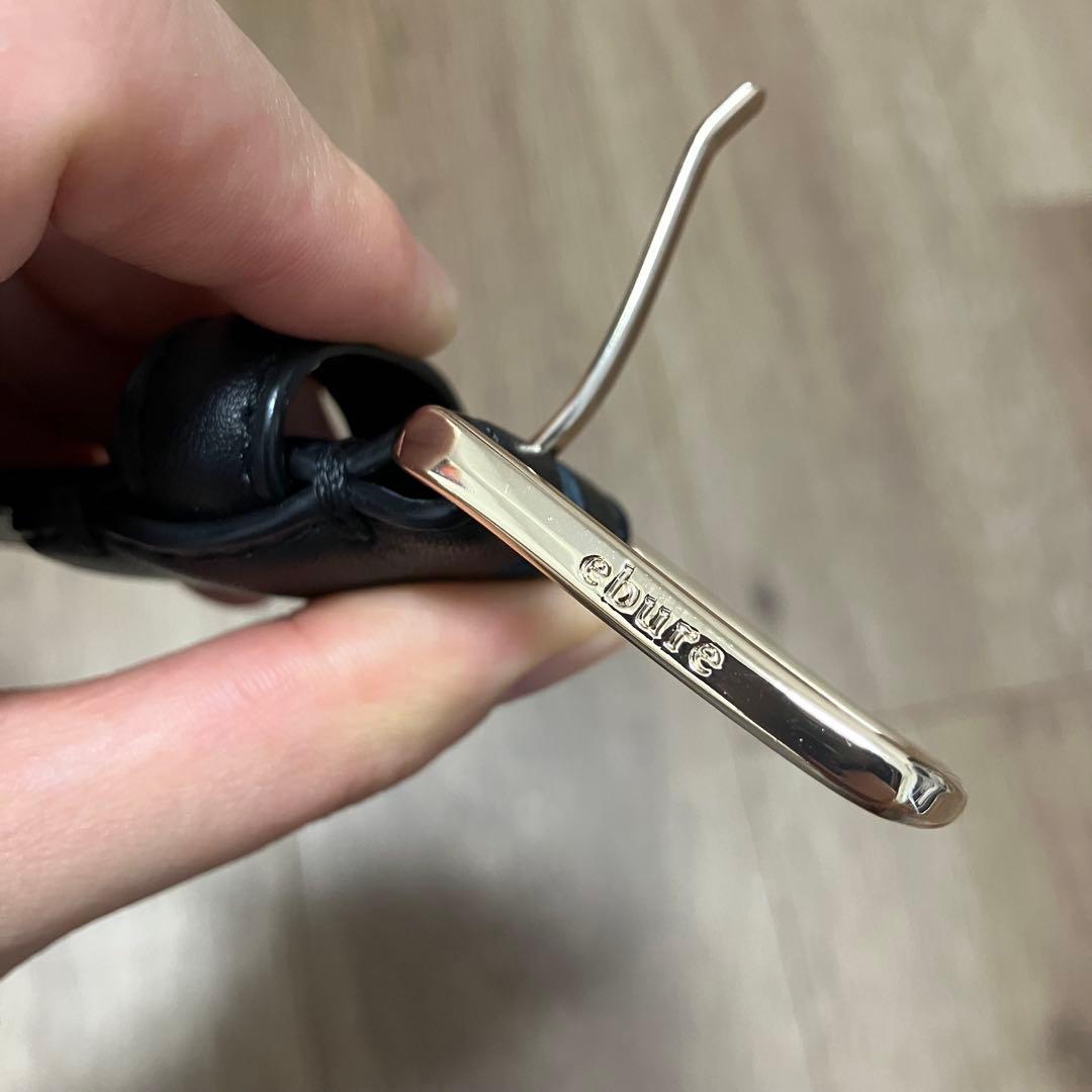 2025AW ebure(エブール) 30mm レザーベルト