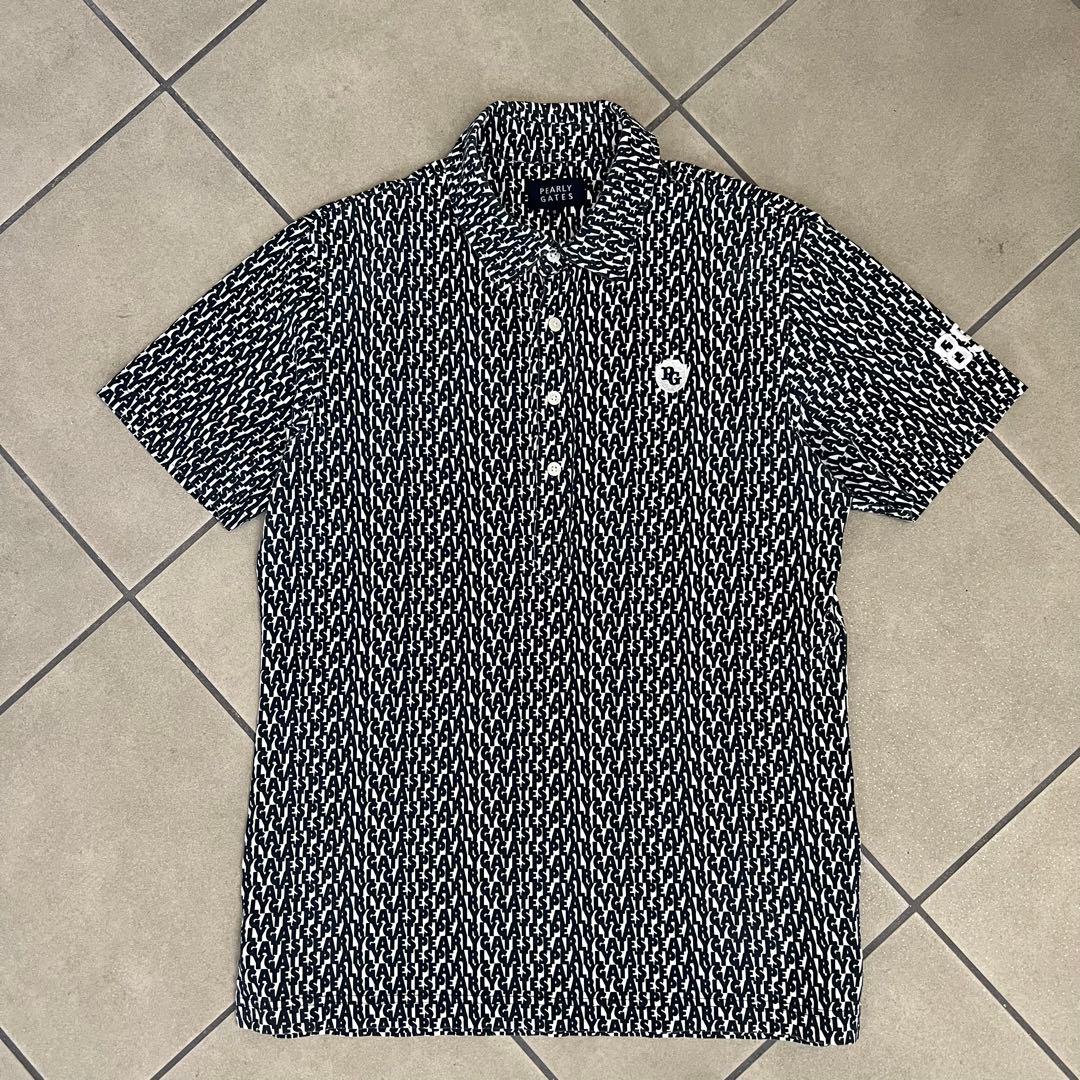 パーリーゲイツ　ナイキゴルフ　セットアップ　メンズ　総柄　ポロシャツ　パンツ