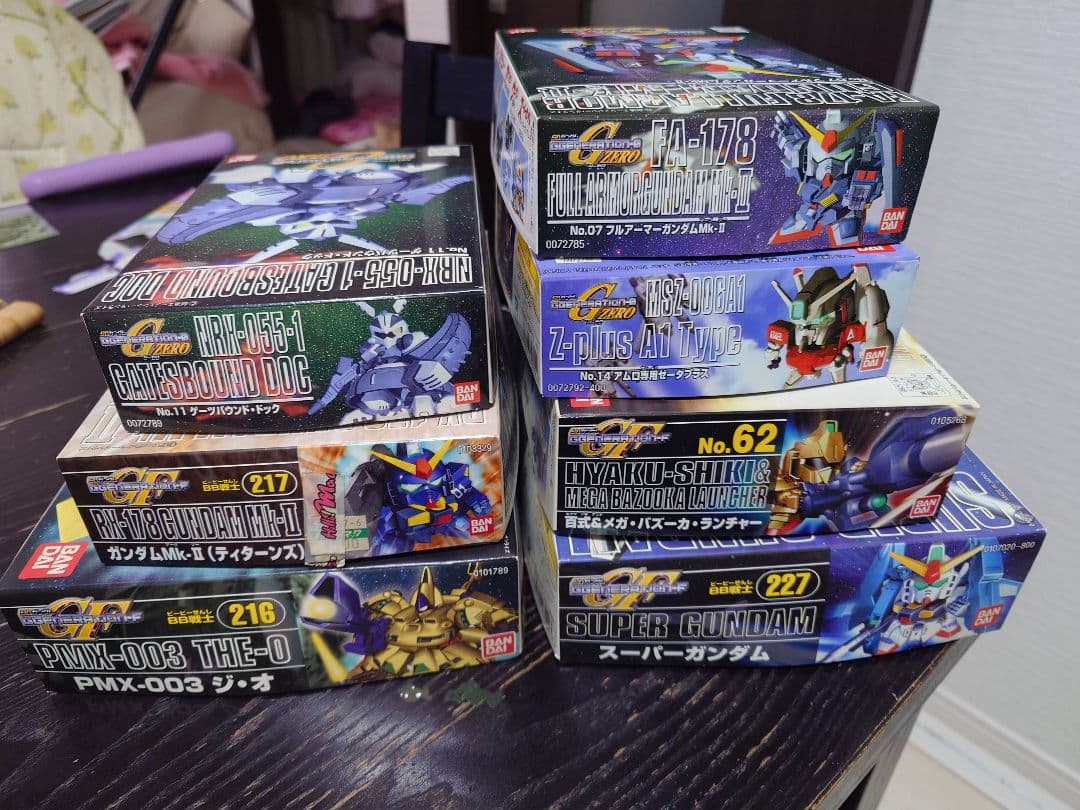 【未組立】SDガンダム Zガンダムシリーズセット