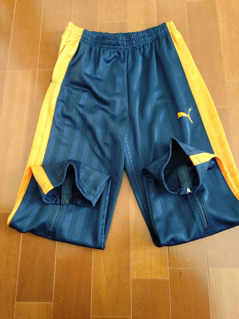 PUMA ジャージ上下セットアップ ネイビー/オレンジ Mサイズ 未使用品