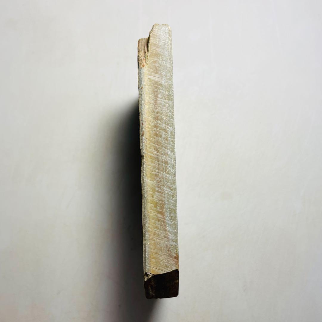 天然砥石　中山合砥　環巻　極上　388g