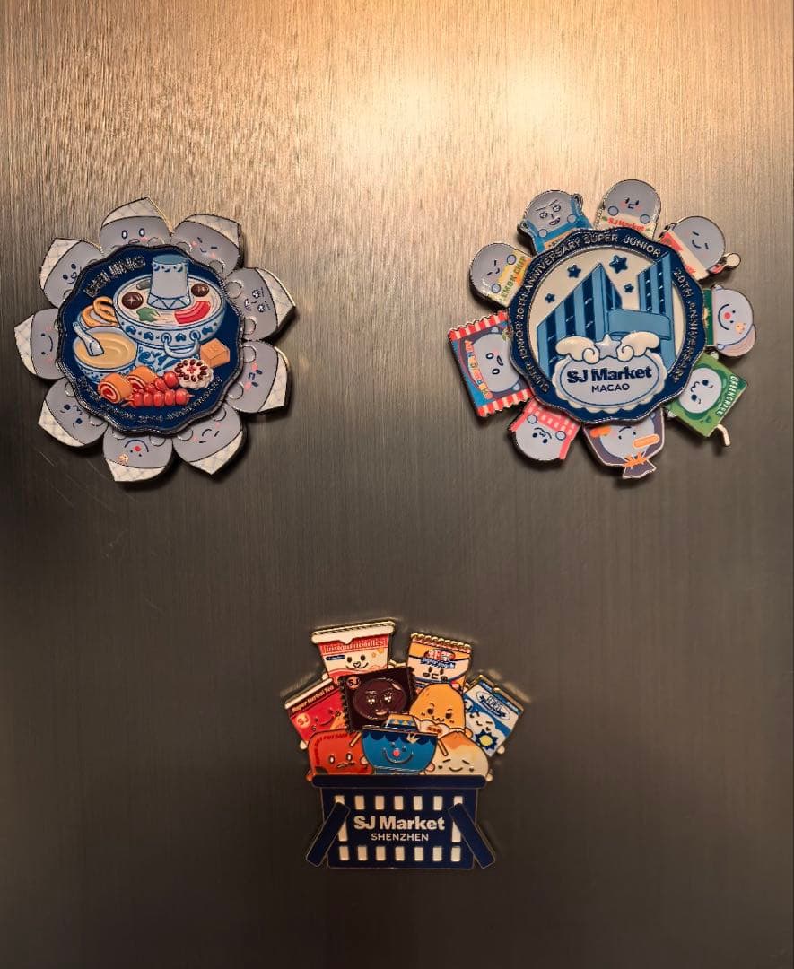 SJ Market限定 都市マグネット3個セット
