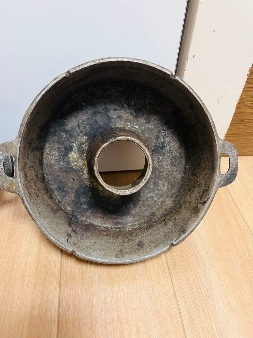 文化パンヤキ特製　超レア　零戦　ジュラルミン　戦闘機　昭和レトロ　円型パン焼き器