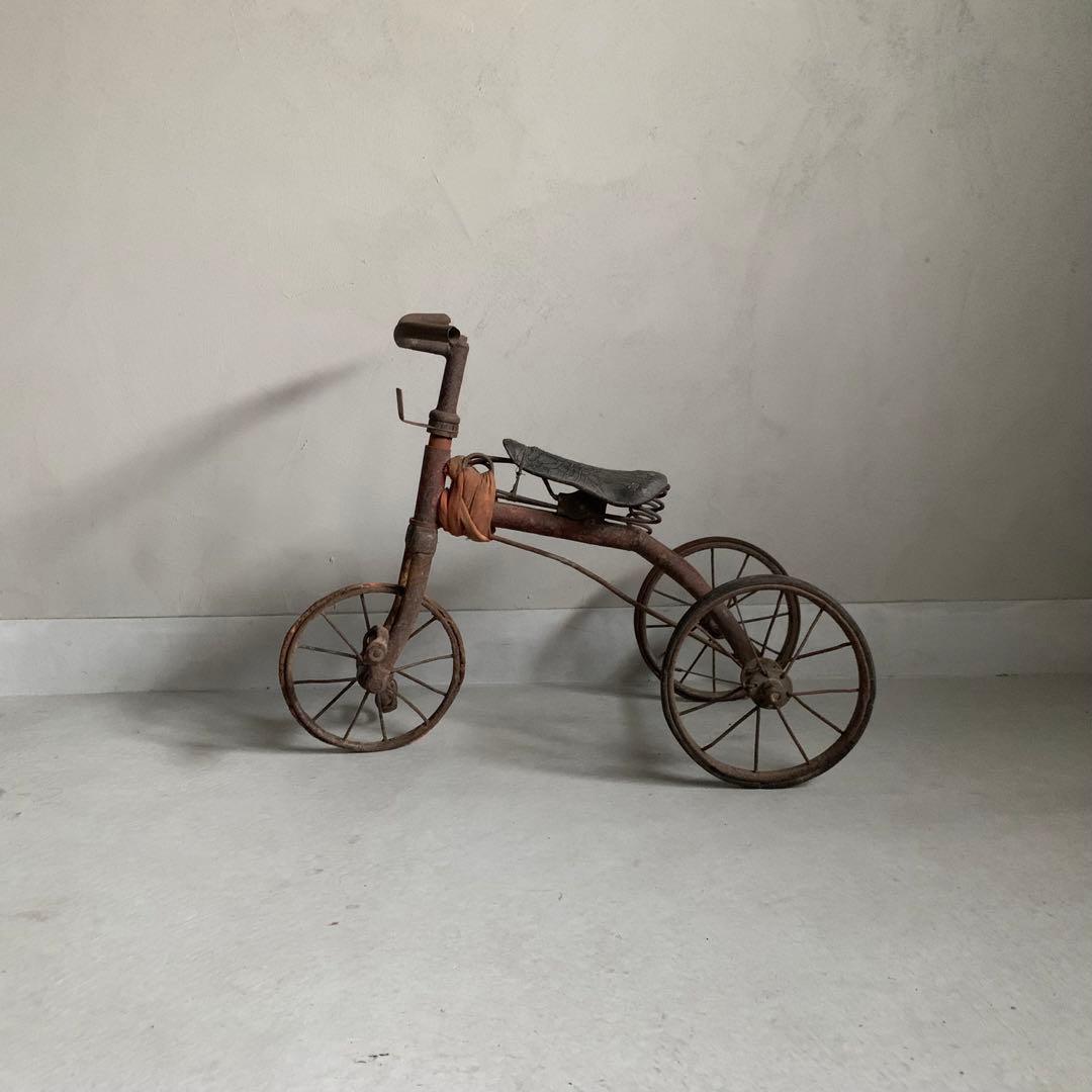 大正〜昭和初期の 三輪車 古道具坂田さん的 古道具 アンティーク オブジェ