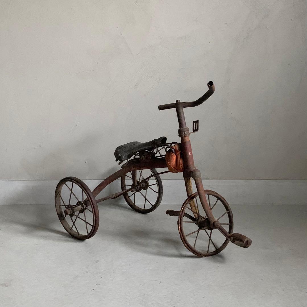 大正〜昭和初期の 三輪車 古道具坂田さん的 古道具 アンティーク オブジェ