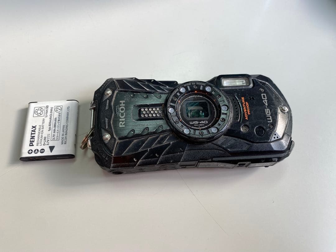 【動作確認済】RICOH WG-40 防水デジタルカメラ