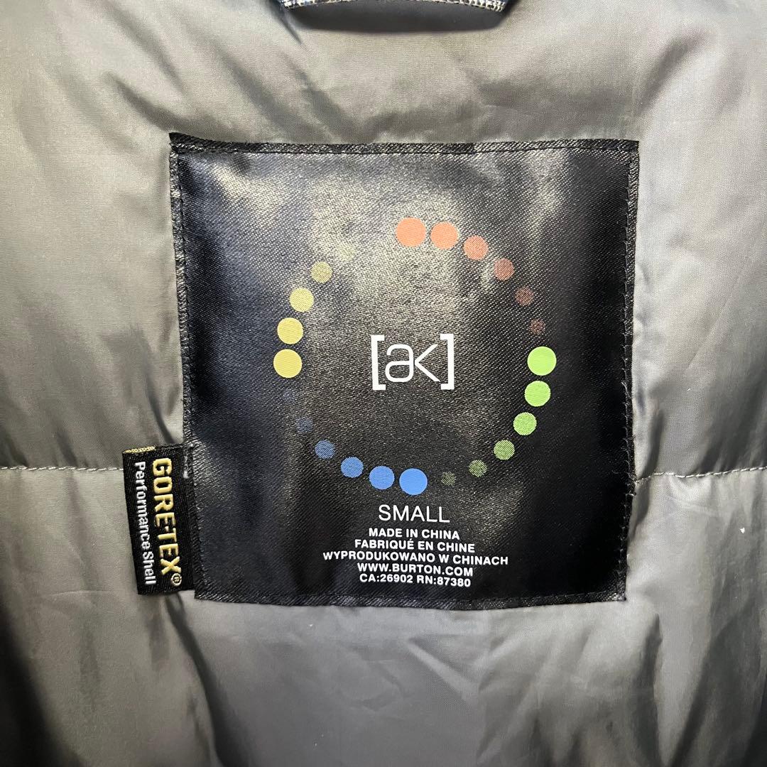 極美品　バートン　AK ダウンジャケット　スノーボードジャケット　ゴアテックス