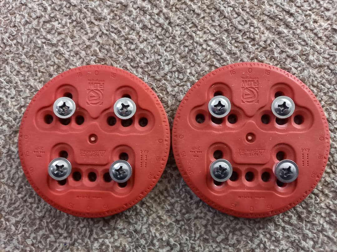 FLOW スノーボードビンディング Lサイズ　中古