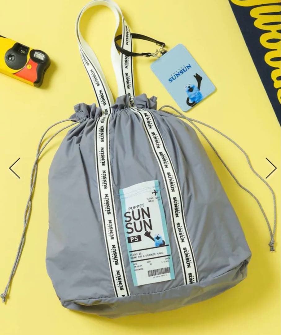 パペットスンスン グローバルワーク　トートバッグ